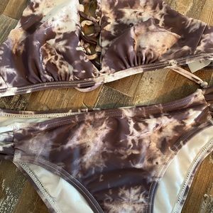 Tie die bikini